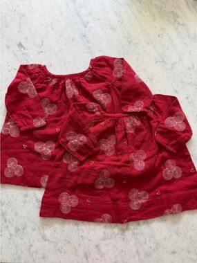 NWOT Lali Embroidered Cotton Blouse Top